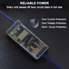 UYGALAXY 29V 2A Recliner Power Supply of Linear Actuator Motor AC/DC Adapter Transformer Compatible with 2 Pin Y Splitter Cord for Lift Chair,Electric Sofa Limoss OKIN