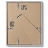 Opposite Wall - 8x10 in - Real Wood Grey Picture