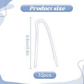 10pcs Hearing Aid Tubes,Lightweight Hearing Aid Tubes NHS, Suitable for Most Hearing Aids Tubes, Flexible Hearing Aid Tubing Replacement Professional Hearing Aid Supplies for Seniors