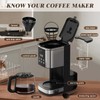 Unbranded 10-Cups Programmable Drip Coffee Maker with Glass Carafe, 2