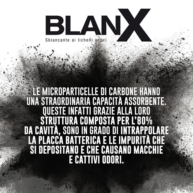 BlanX Oral-Care Activated Carbon Kit 100% Natural 620g