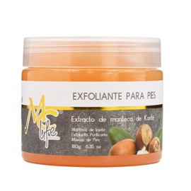 MC NAILS MARIA CIBELES, Mc Life Exfoliante para Pies con Manteca de Karité, Hidratante y Suavizante, 180g