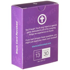 Black Card Revoked: Saved & Sanctified Expansion Pack | Celebrate the Unique Experience of the Black Church with This Card Game | Fun for the Entire Family | Enjoy at Your Next Event