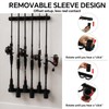 HITORHIKE Heavy Duty Fishing Rod Storage Rack, Wall/Ceiling Mount Vertical