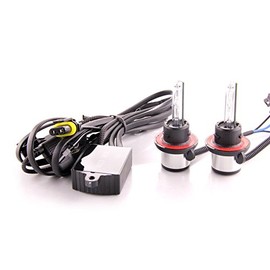 DDM Tuning Ultra HID Bi-Xenon Bulbs,w / Harness, OEM Quality, 20% Brighter, H13 / 9008 5500K Pair