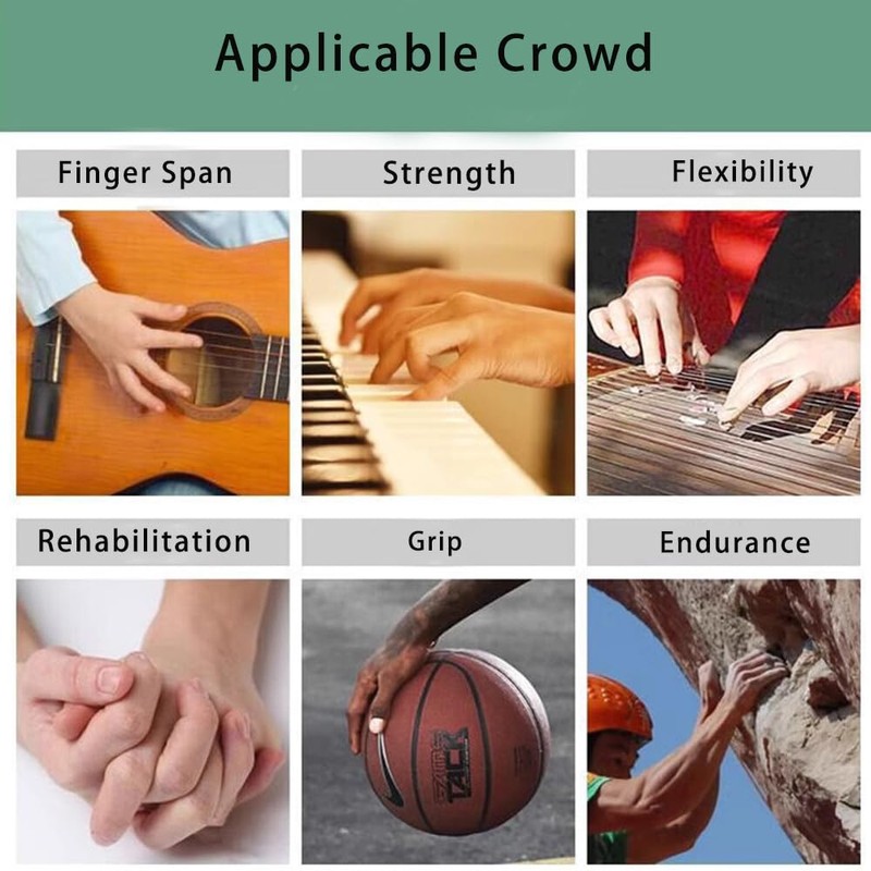 6 Pcs Egg shaped Finger Training Ball RUIFUNETEK Squeeze Ball
