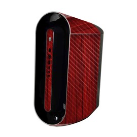 MightySkins Carbon Fiber Skin Compatible with Alienware Aurora R11 Gaming Desktop - Cherry Grain | Protective, Durable Textured Carbon Fiber Finish | Easy to Apply and Change Styles | Made in The USA