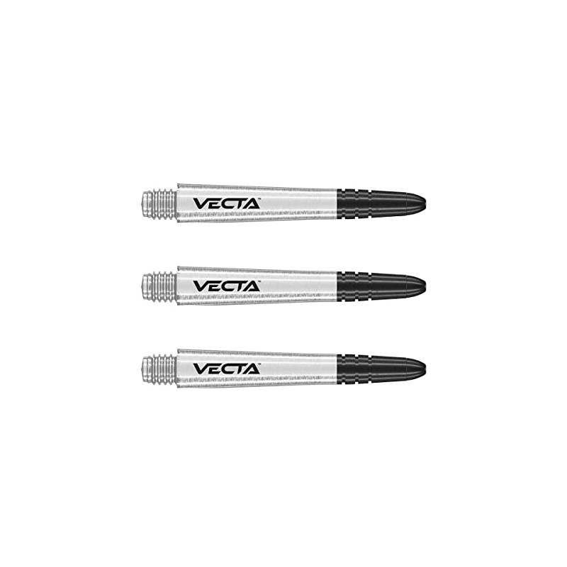 WINMAU Vecta White Intermediate Dart Shafts (Shafts) - 1 Set