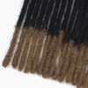 IIFLYDSFA 0.8cm Thickness #T1B/30 Human Hair Dreadlock Extensions for Men/Women