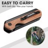 WORKPRO 2-in-1 Folding Knife Utility Knife Quick-Change Box Cutter w/