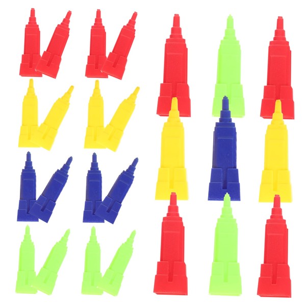 Kisangel 80pcs Board Game Replacement Pieces Building Parts for House