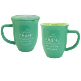 Abbey Gift Sister Ceramic Mug and Coaster Set