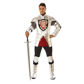 Rubie's Men's Silver Knight Adult Sized Costumes, As Shown, Extra-Large US