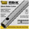 SabreCut Professional 18mm x 300mm Rebar Cutter Fixed SDS Carbide