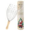 FREATECH 30 Fingers Head Massager Scalp Scratcher with Ergonomic Wooden