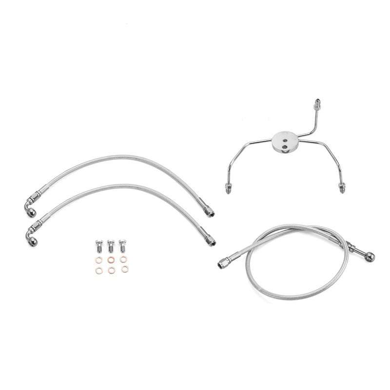 Mofun 51" Upper and Lower Hydraulic Brake Line Non-ABS Compatible