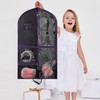 Garment Bags for Travel,Fabric Garment Bag with Pockets,Non-Woven Clothes Dance