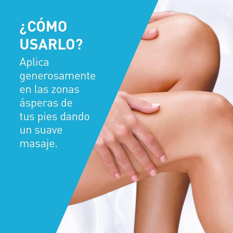 CeraVe Crema Renovadora e Hidratante de Pies con Ácido Salicílico