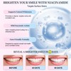2PCS Niacinamide Whitening Toothpaste:Radiant Whiten Toothpaste Contains niacinamide Essence, which