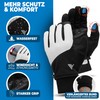 MIVELO Cycling Gloves with Thermal Fleece, Waterproof & Windproof Gloves,