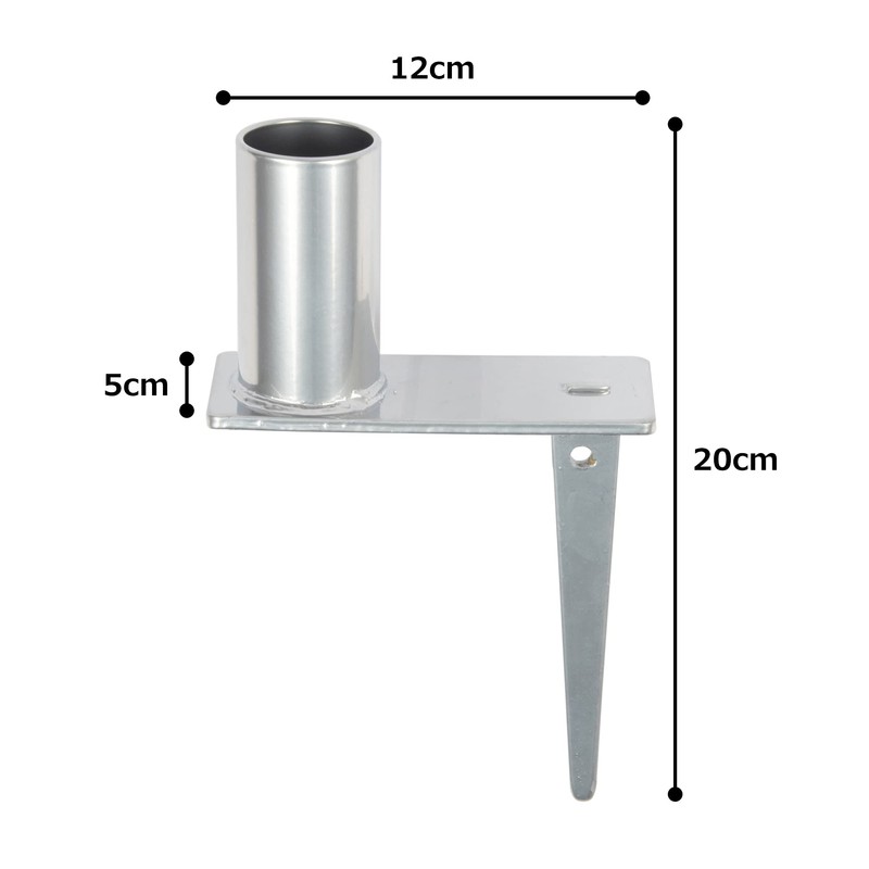 MIKASA MCFS Soccer Equipment for Corner Flags, Silver