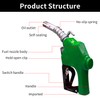 MENAITEK-120 Heavy Duty 1" inch NPT Automatic Shut-off fuel nozzles