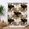 Ulticool Shower Curtain - Panther Leopard Chic - 180 x