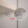 Shelf Brackets, Pack of 24, Shelf Supports for Diameter 5