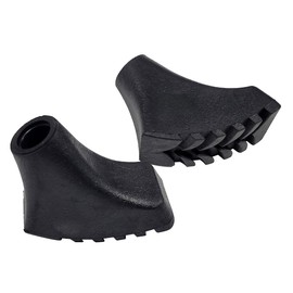 Hiking Pole Cap Non-Slip Hiking Pole Tip, Nordic Walking Poles Rubber Buffer End Trekking Hiking Pole Protection Trekking Poles Rubber Buffer - Horseshoe-Shaped