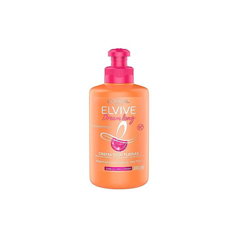 L'Oreal Paris, Crema Para Peinar Dream Long Elvive 300 Ml