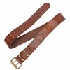 TOURBON Deluxe Cowhide Leather Belt for DIY Workshop Tool Pouch