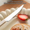White Silverware Set 10 Piece Flatware Cutlery Set Service for