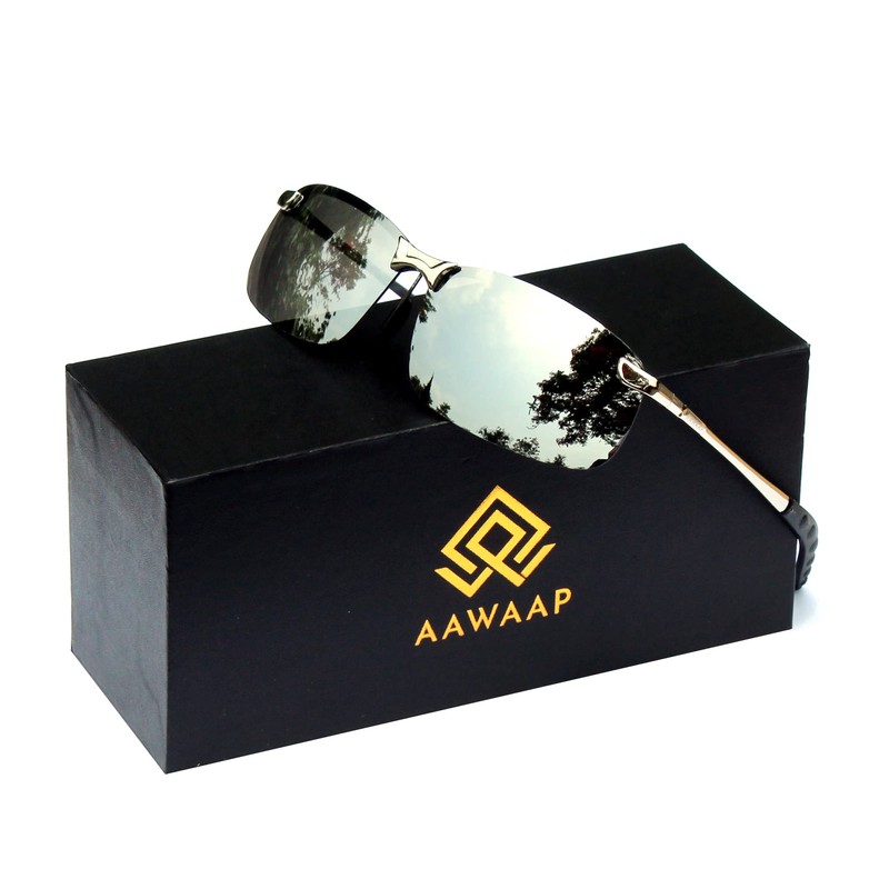 AAWAAP Polarized Sports Sunglasses for Men Golf Driving Fishing Sunglasses