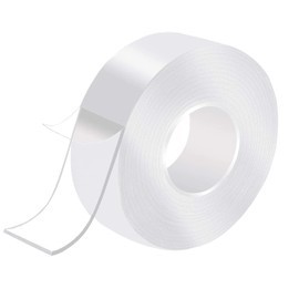 ATIDOHA Double Sided Tape Heavy Duty, 1.18in W x 9.8ft L Nano Tape, Strong Sticky Tape Multipurpose, Clear & Tough Sticky Poster Wall Tape, Magic Nano Tape Double Sided, Washable and Reusable