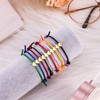 Xinstroe Pack of 10 Heart Friendship Bracelets, Heart Rope Bracelets,