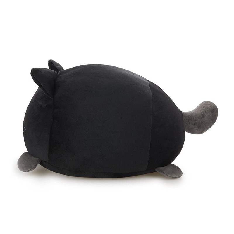 balvi Kissen Kitty Schwarz In Katzenform Flauschig und weich Polyester