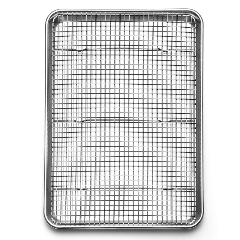 Spring Chef 100% Heavy Duty Stainless Steel Baking Rack &