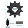 QYMOTO 40 41 420 Chain Sprocket 10 Tooth Sprocket 5/8''