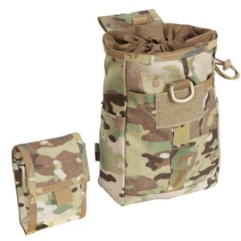 EXCELLENT ELITE SPANKER Dump Pouch Molle Magazine Bag Foldable Military Fanny Waist Pack(MC)