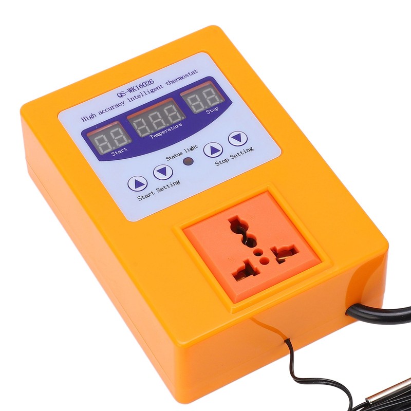 Temperature Controller Automatic Intelligent Wide Voltage Supply Accurate Digital Thermostat