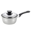 Bestco SJ-3144 SJ-3144 Single Handle Saucepan, Stainless Steel, 3-Layer Steel,