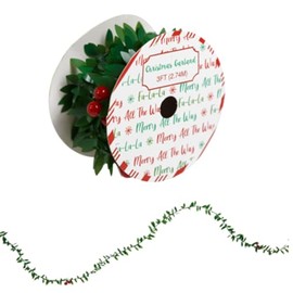 Christmas Holiday Holly and Berry Garland - 3 Feet