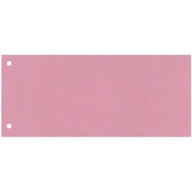 100x Dividers Dividers Tabs Index File Flags 10.5 x 24 cm Red