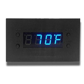 Coolerguys Programmable Thermal Controlled Cooling Kits for Cabinets, AV, and Components (Plastic, Single 120mm)