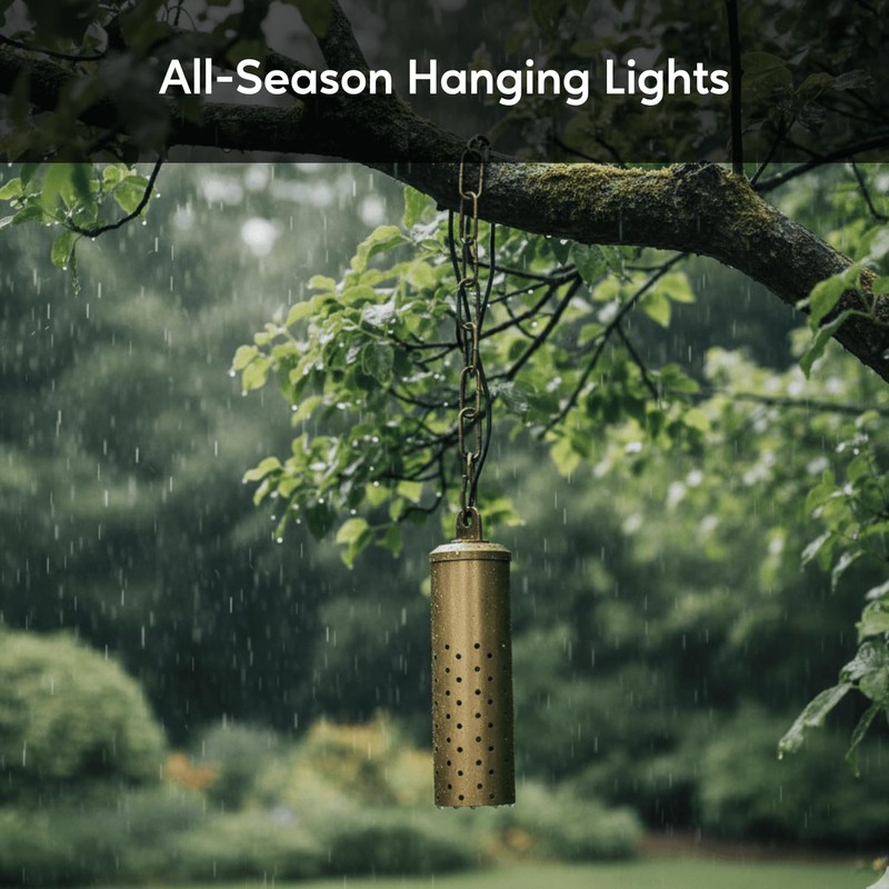 Ironsmith Lighting Products Starlight Outdoor Hanging Light Fixture - Solid