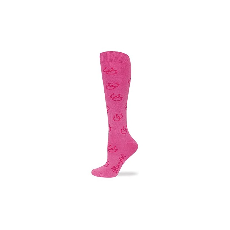 Wrangler Ladies' Horseshoe Knee High Socks