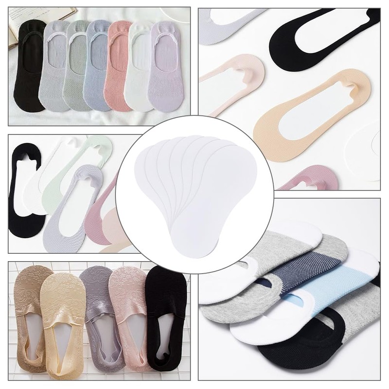 SUPERFINDINGS 80 Sheets Cardboard Socks Inserts Chipboard Cardboard for Socks