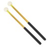 2 Pcs Timpani Mallet Soft Wool Felt Head Anti Slip