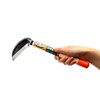Takagi Kikudo Small Sickle with Steel, Orange Handle, 4.7 inches