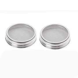 Sprouting Jar Lid for Mason Jar, Growing Sprouts, 304 Stainless Steel Lid, Sprout Screen